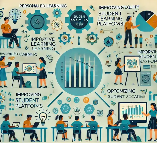 The applications of data analytics in education